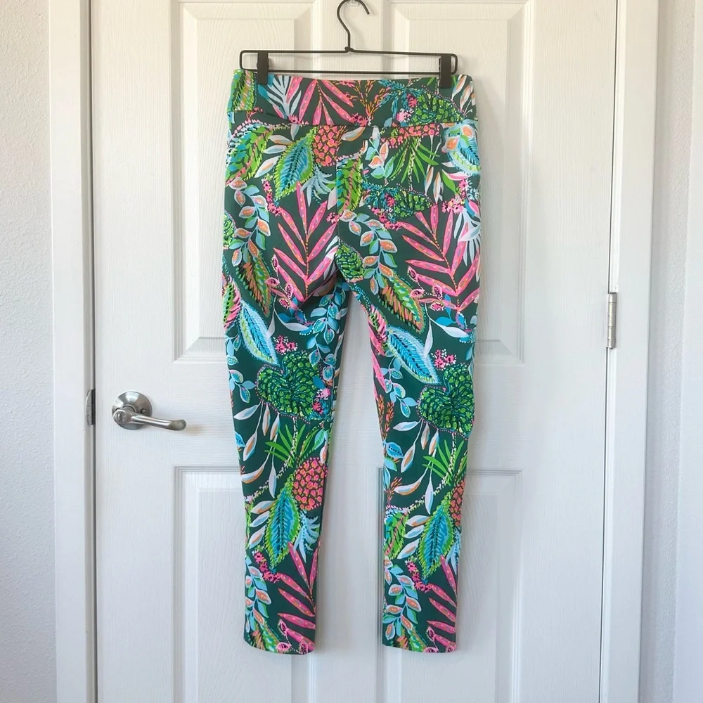 Lilly Pulitzer Corso Sunshine Jungle 28" Women's Golf Pants - Picture 5 of 9